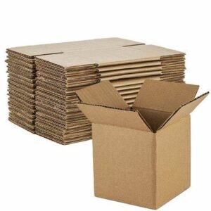 Corrugated Box 4 x 4 x 4 Inch 3 Ply
